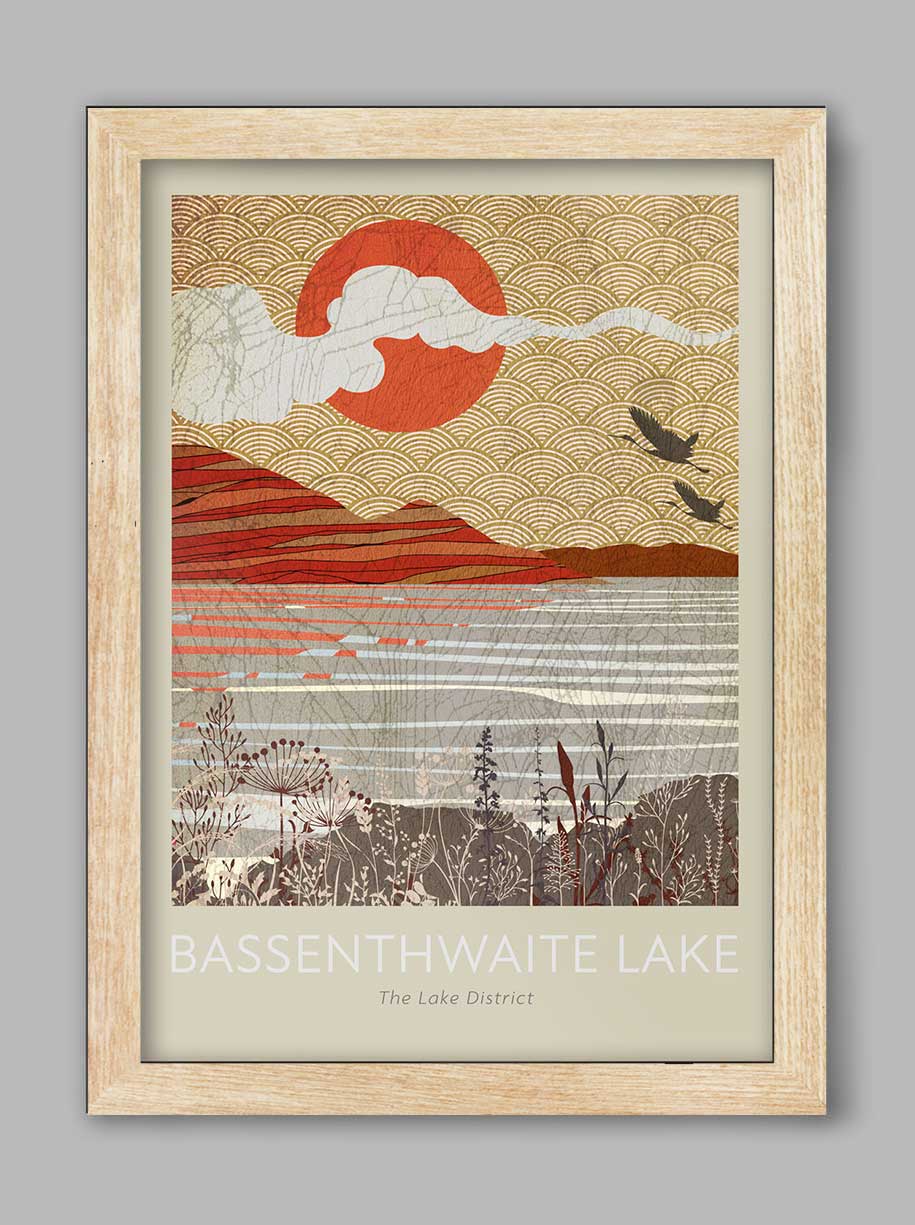 Bassenthwaite Lake - Lake District Print
