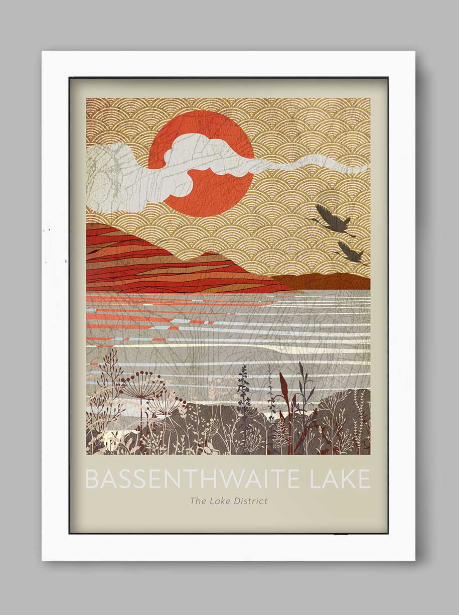 Bassenthwaite Lake - Lake District Print