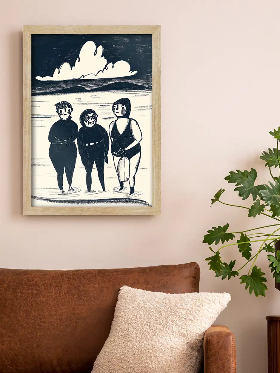 Beach Babes Print