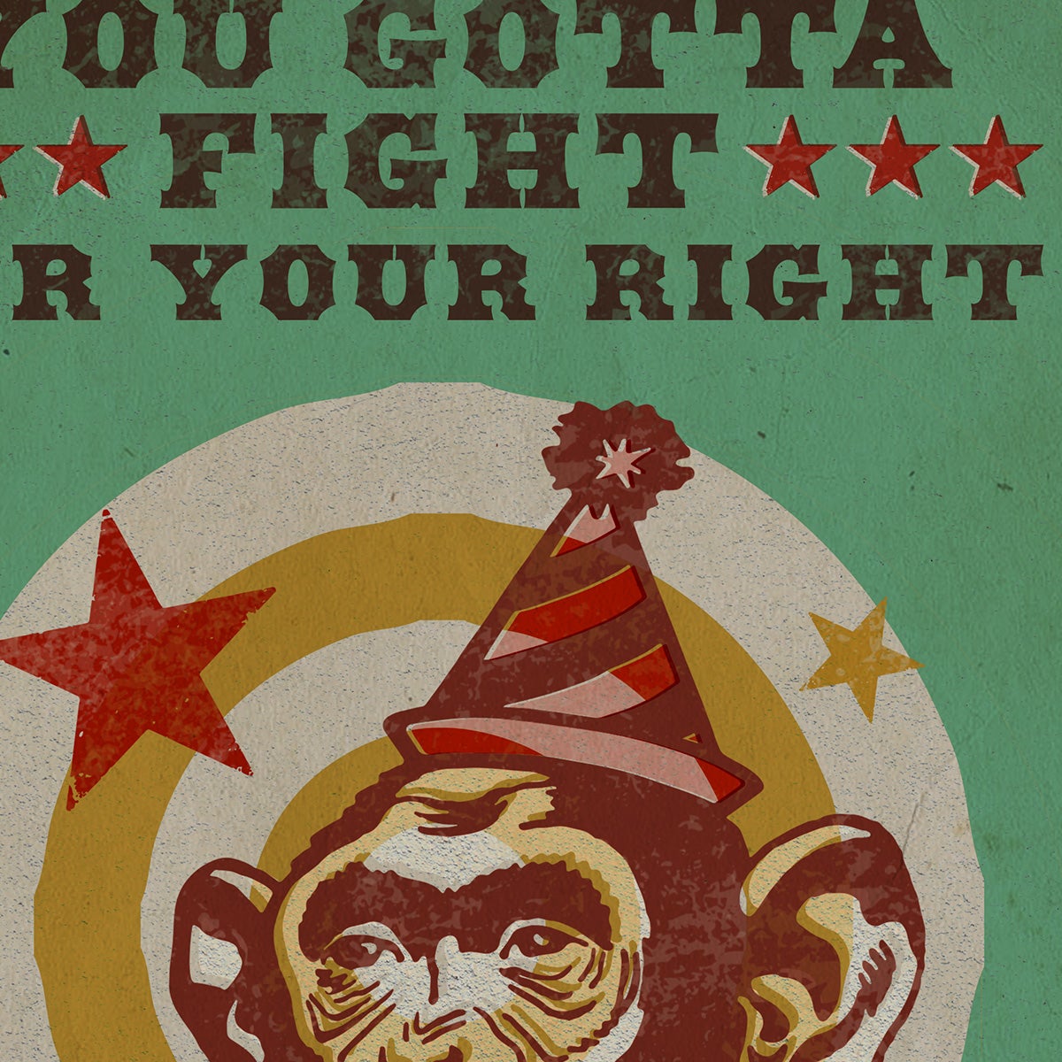 Beastie Boys Fight For Your Right - Music Print