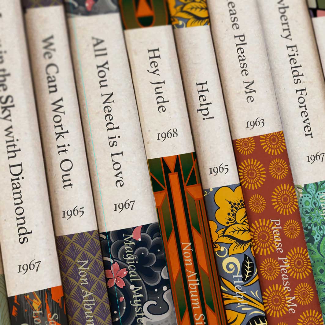 Beatles By The Book - Music Print