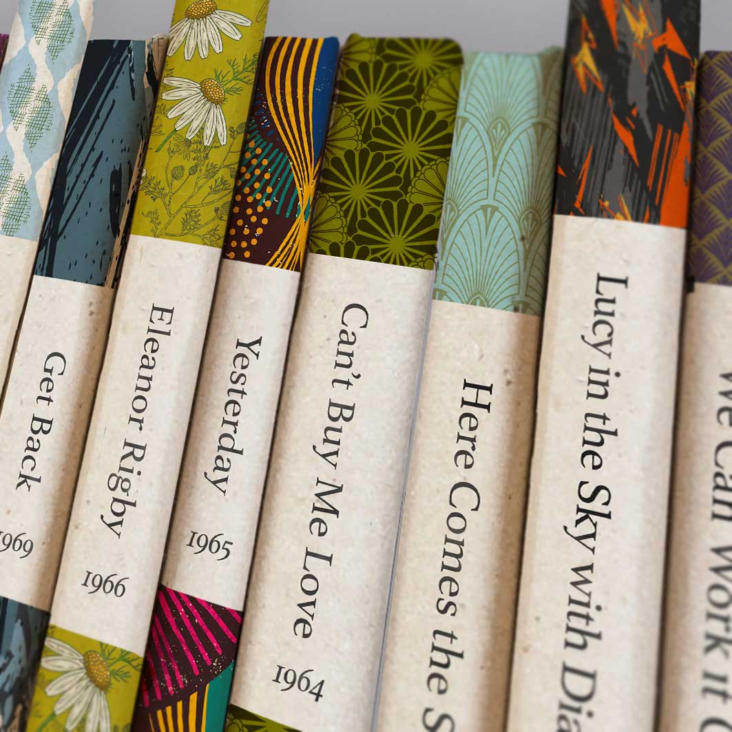 Beatles By The Book - Music Print