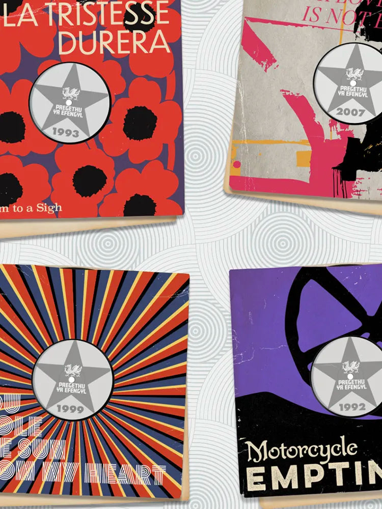 Beautifully Manic - Music Poster Print