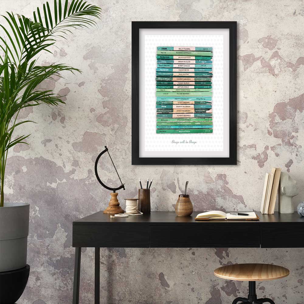 Bhoys will be Bhoys - Celtic Football Print