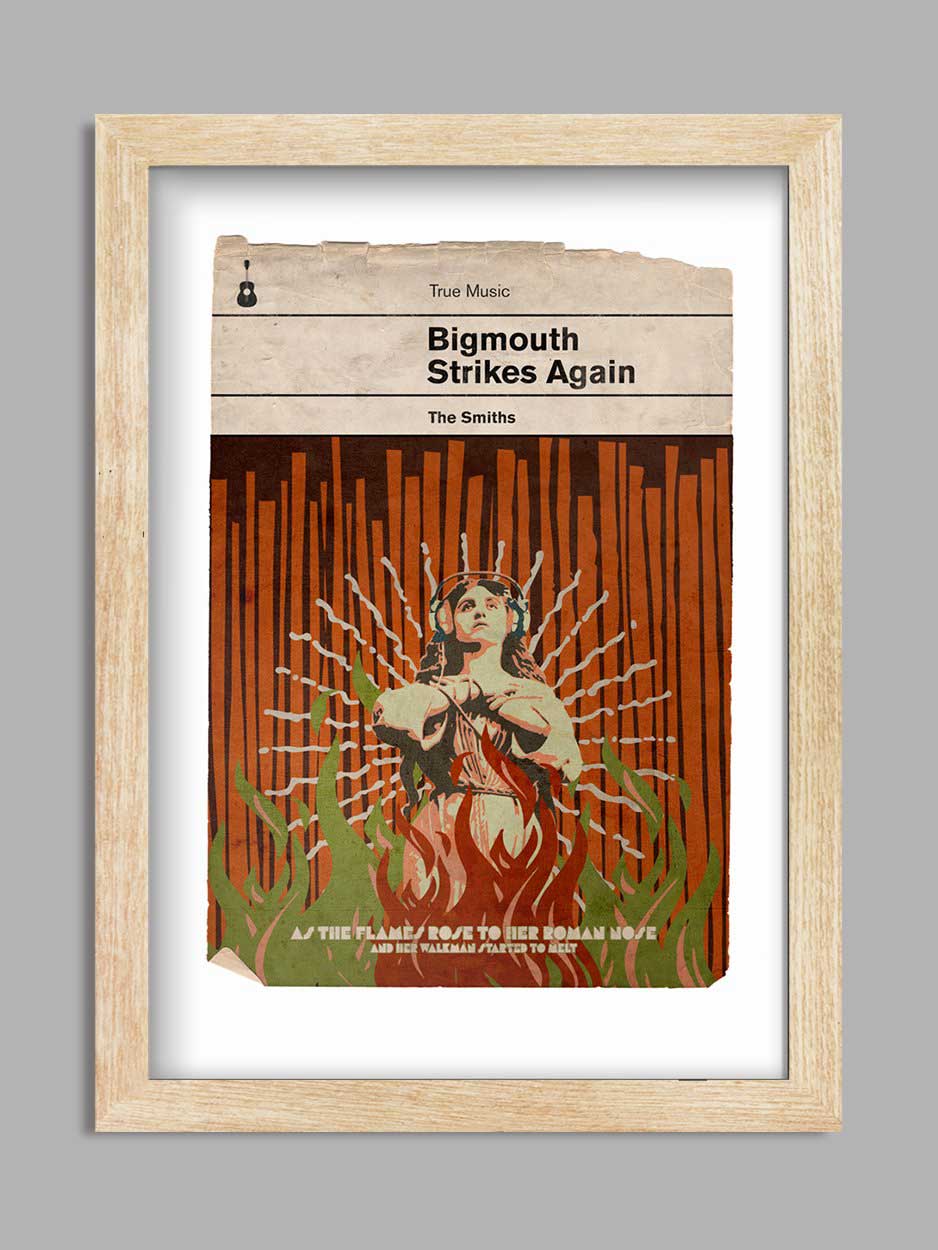 Bigmouth Strikes Again - Music Print