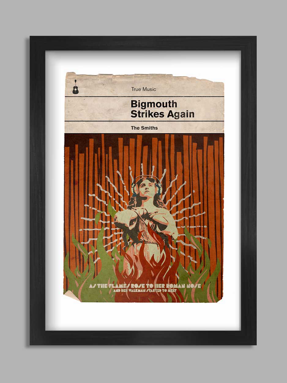 Bigmouth Strikes Again - Music Print