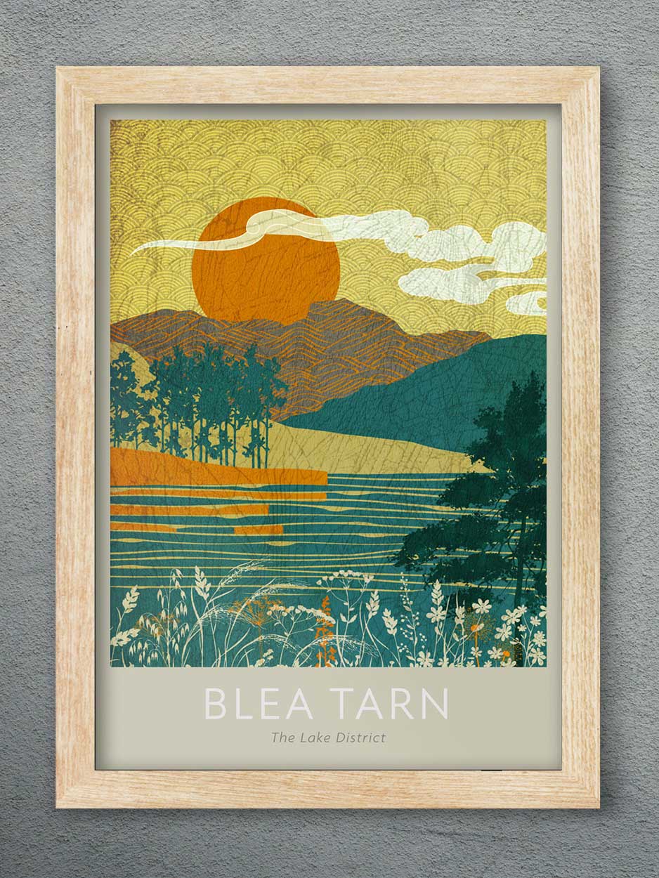 Blea Tarn Langdale - Lake District Print