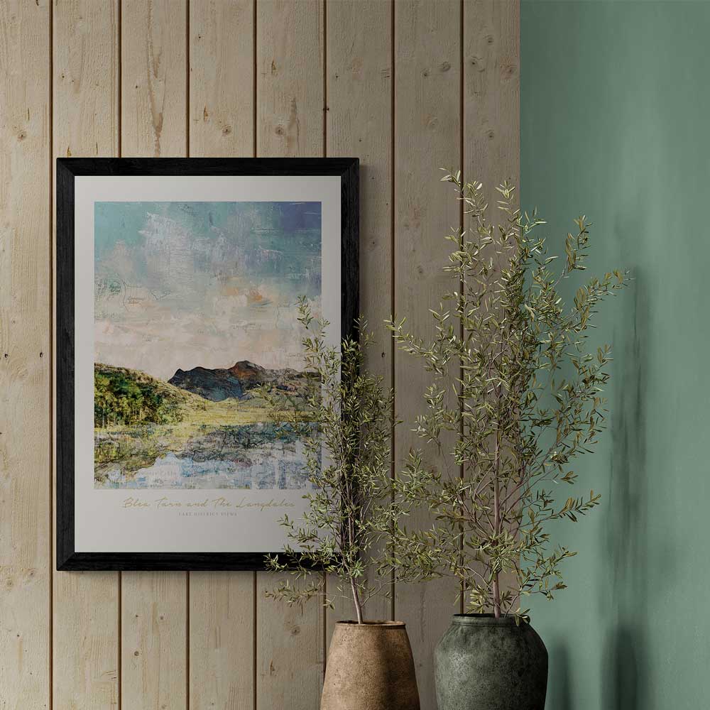 Blea Tarn & The Langdales - Lake District Views Print