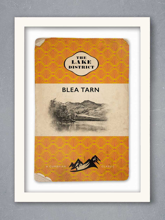 Blea Tarn Cumbrian Classic - Retro Lakes Poster
