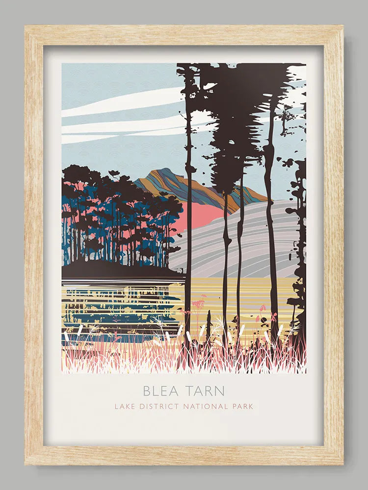 Blea Tarn Reflections  - Lake District Print