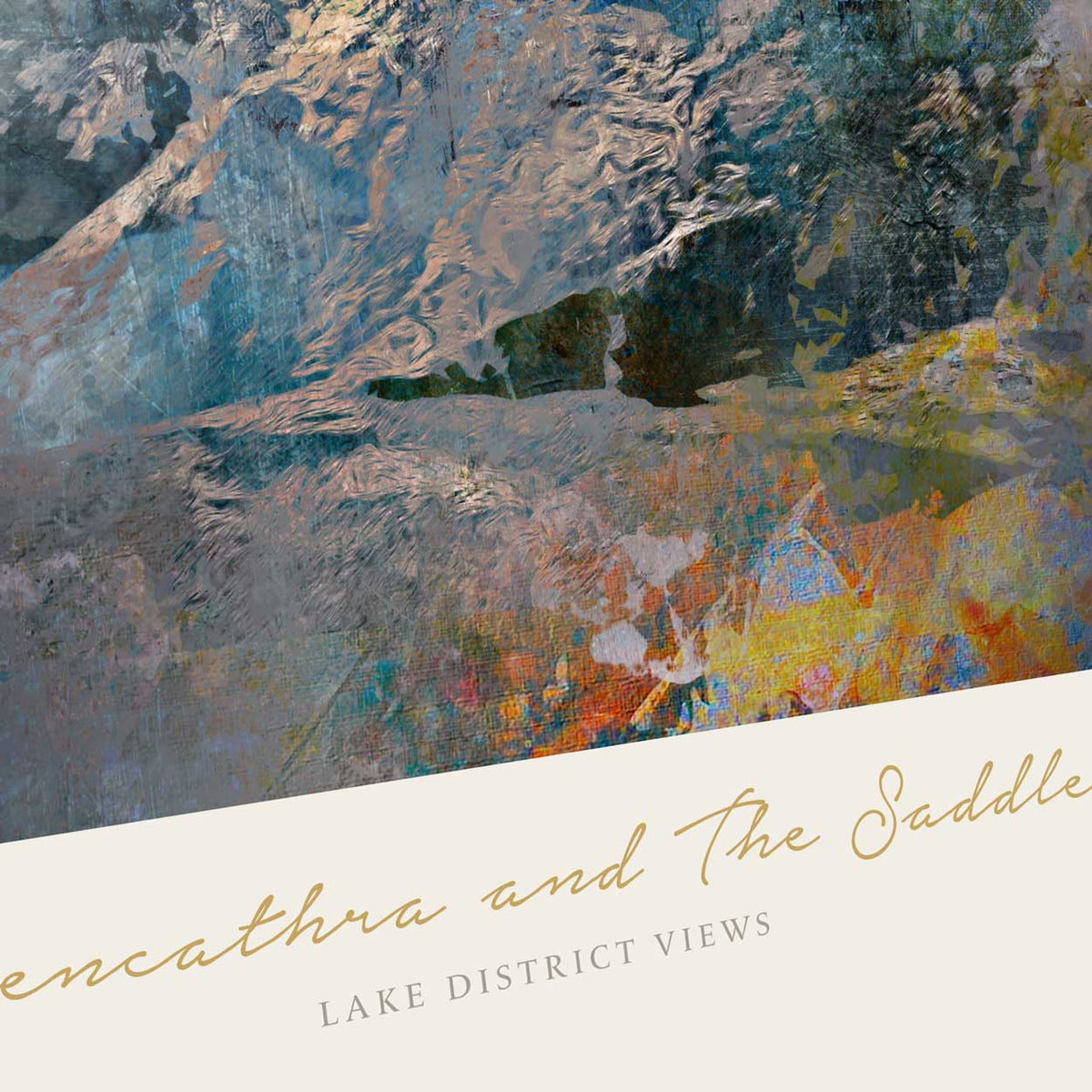 Blencathra and the Saddle - Lake District Print