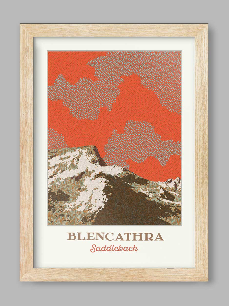 Blencathra Saddleback - Lake District Print