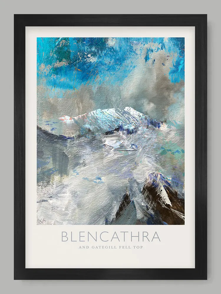 Blencathra and Gategill Fell Top - Lake District Print