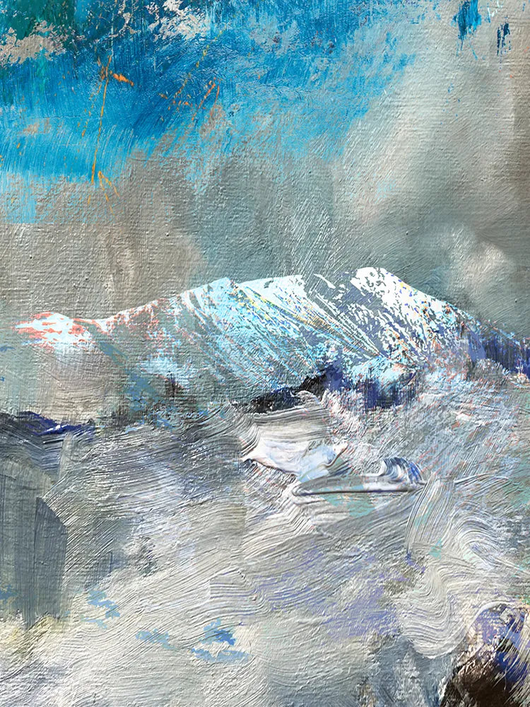 Blencathra and Gategill Fell Top - Lake District Print