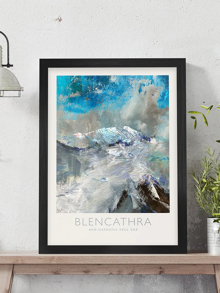 Blencathra and Gategill Fell Top - Lake District Print