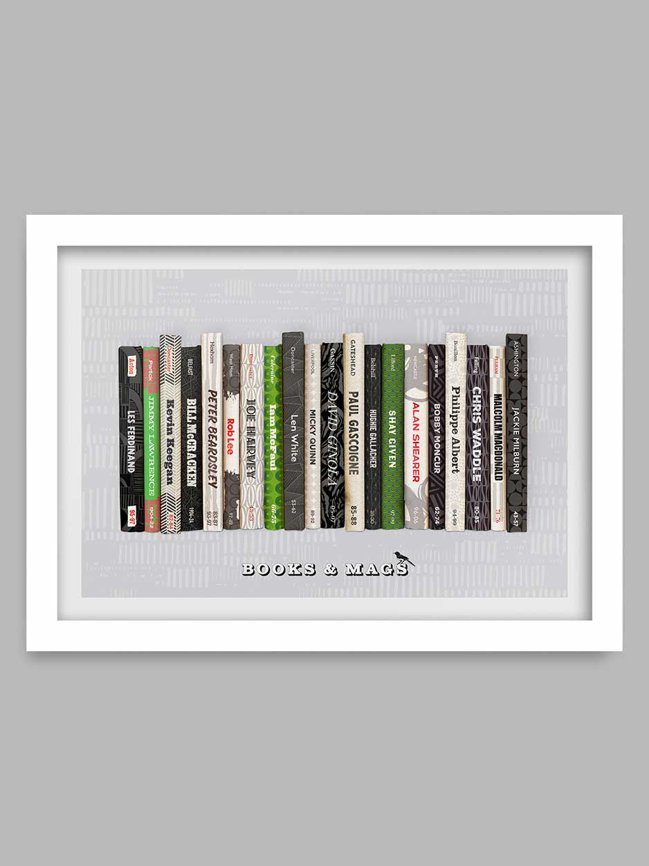 Books and Mags - Newcastle United Football Print