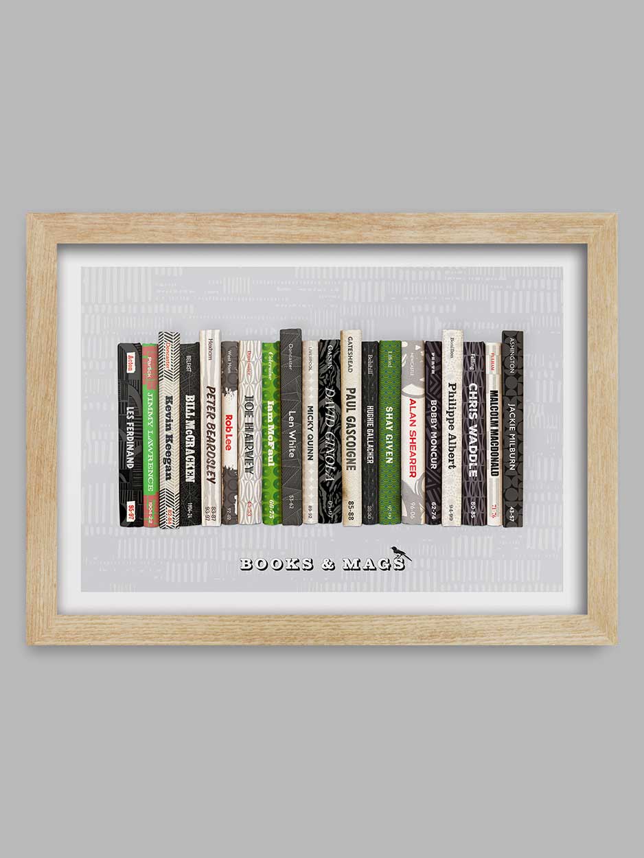 Books and Mags - Newcastle United Football Print