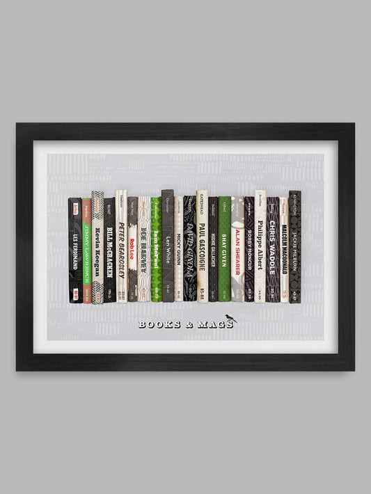 Books and Mags - Newcastle United poster print