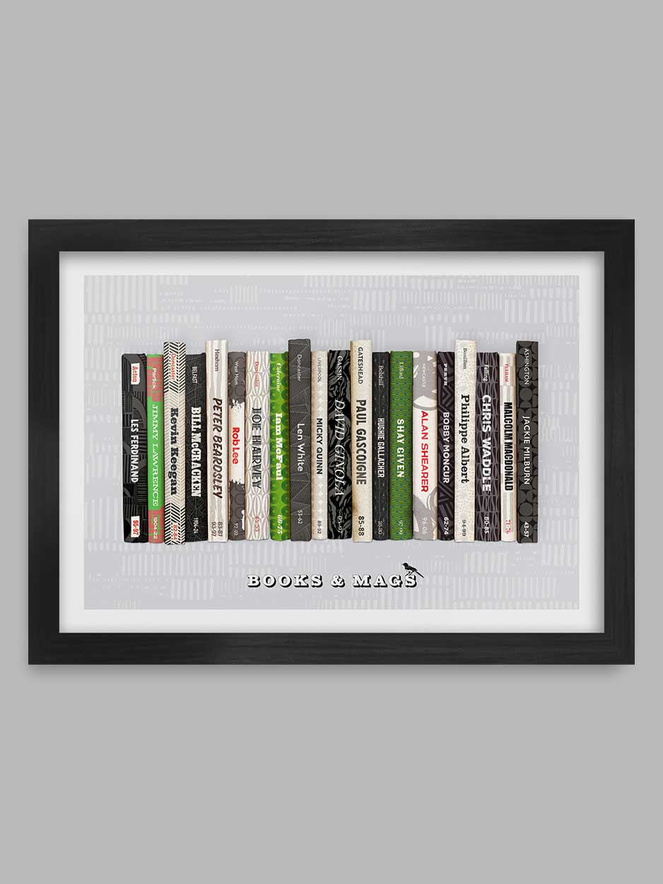 Books and Mags - Newcastle United Football Print