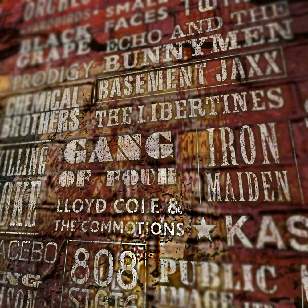 Brit Pop - Music Print