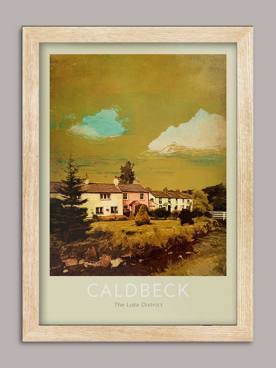 Caldbeck Village - Lake District Print