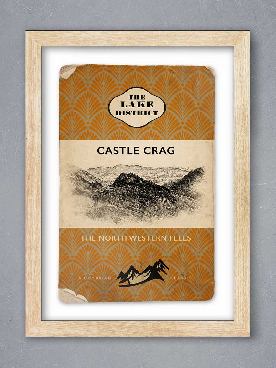 Castle Crag Cumbrian Classic - Lake District Print