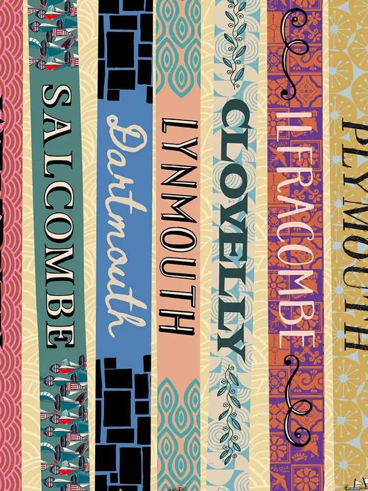Coastal Devon - Poster print