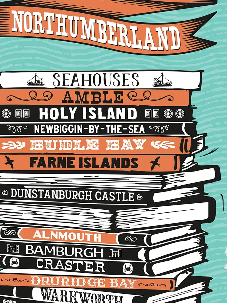 Coastal Northumberland Print