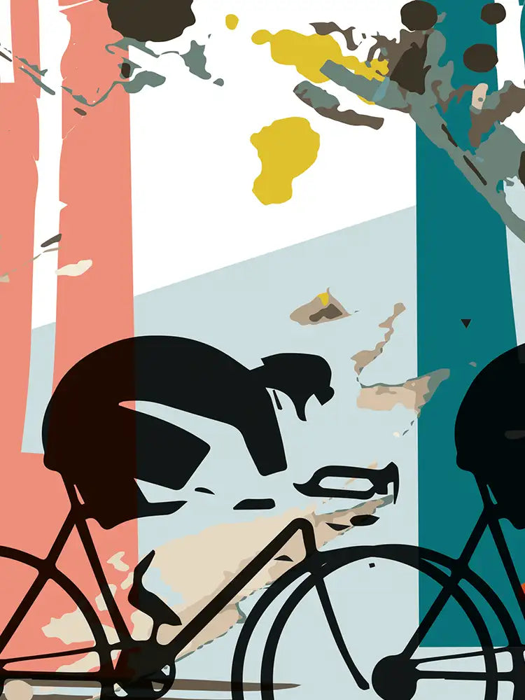 Colour Ride - Cycling Print