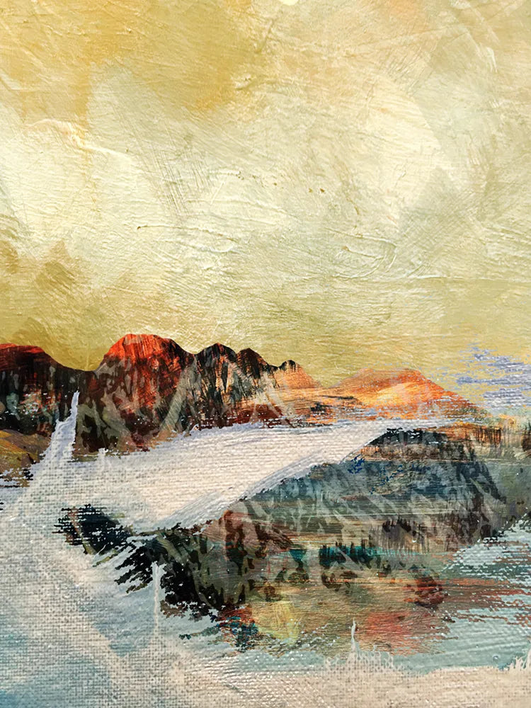 Crinkle Crags Cloud Inversion - Lake District Print