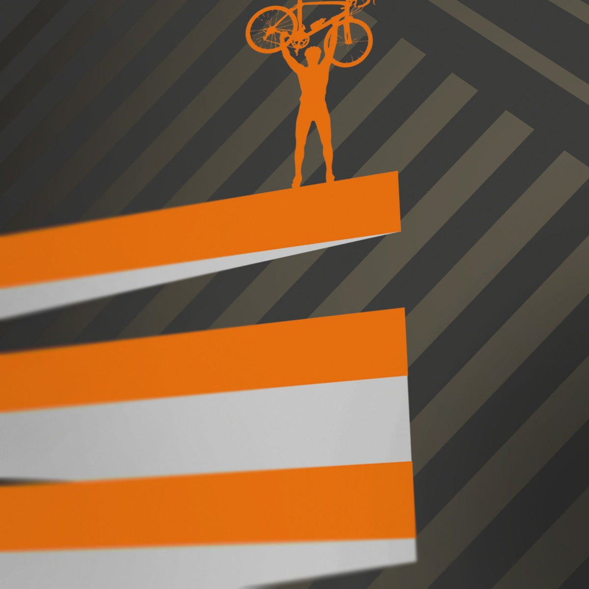 Alpe D'Huez - Cycling Climb Print