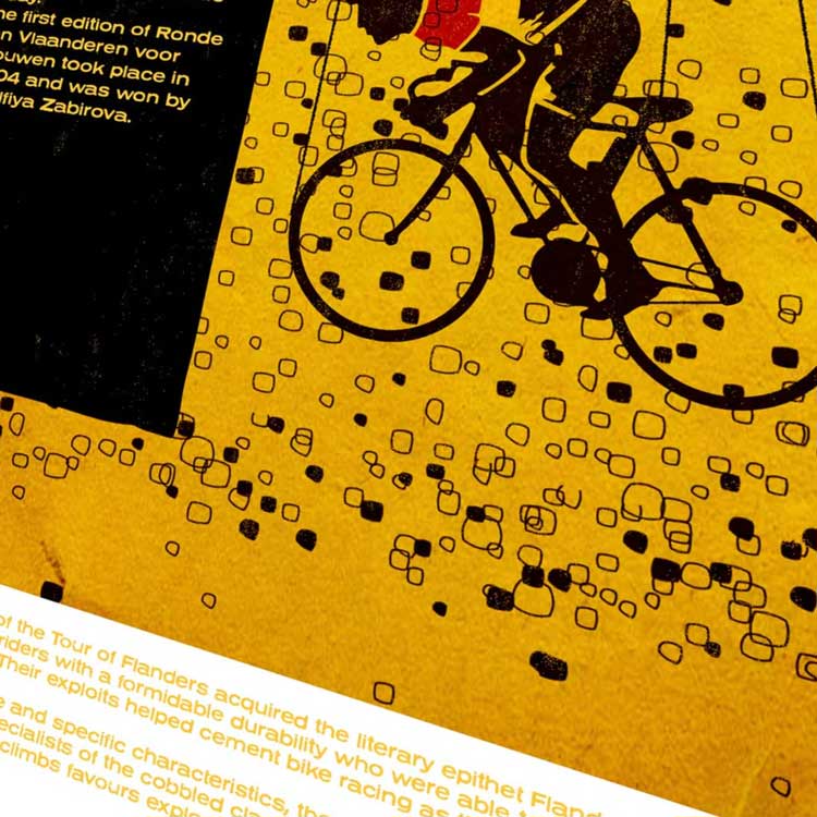 De Ronde  - Cycling Print