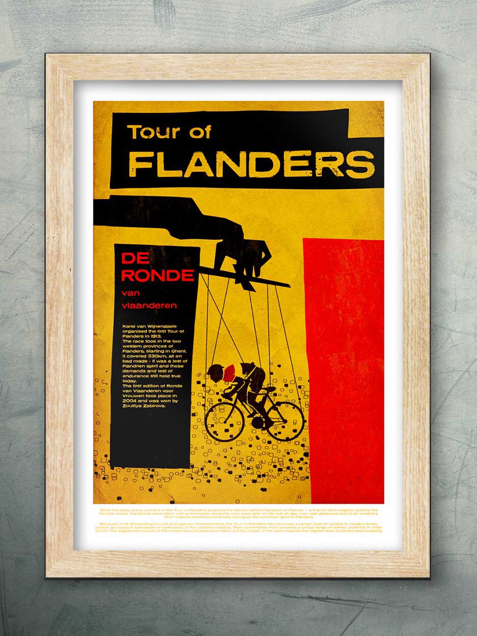 De Ronde  - Cycling Print