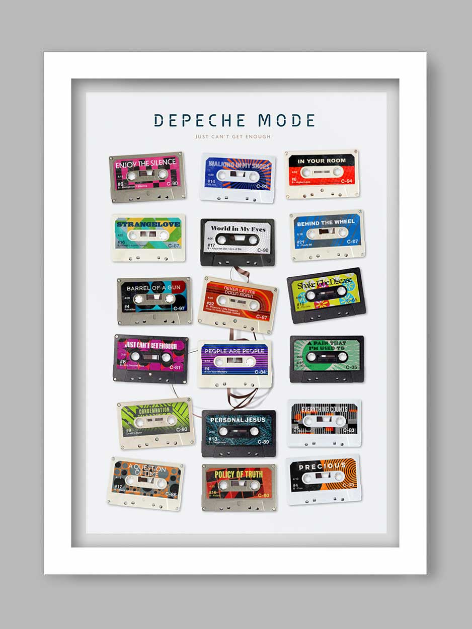Depeche Mode - Music Print