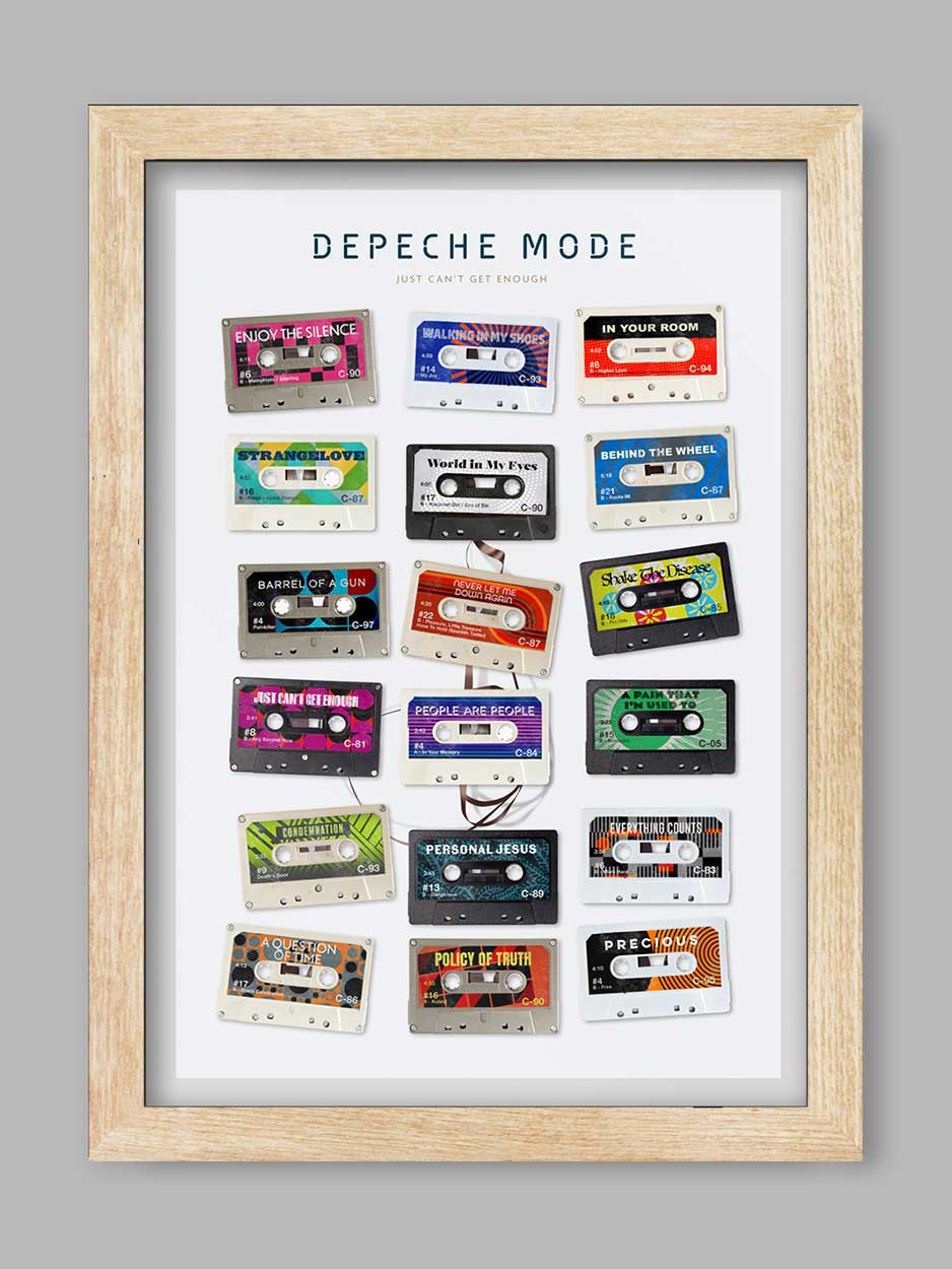 Depeche Mode - Music Print