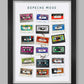 Depeche Mode - Cassette Music Poster Print