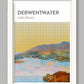 Derwentwater Abstract - Lake District Poster Print