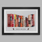 Devils in the Detail - Manchester United poster print