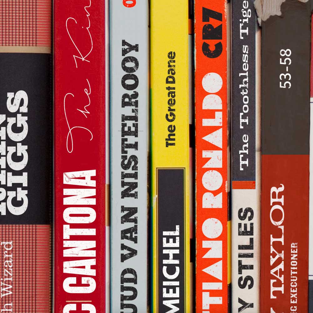 Devils in the Detail - Manchester United Football Print