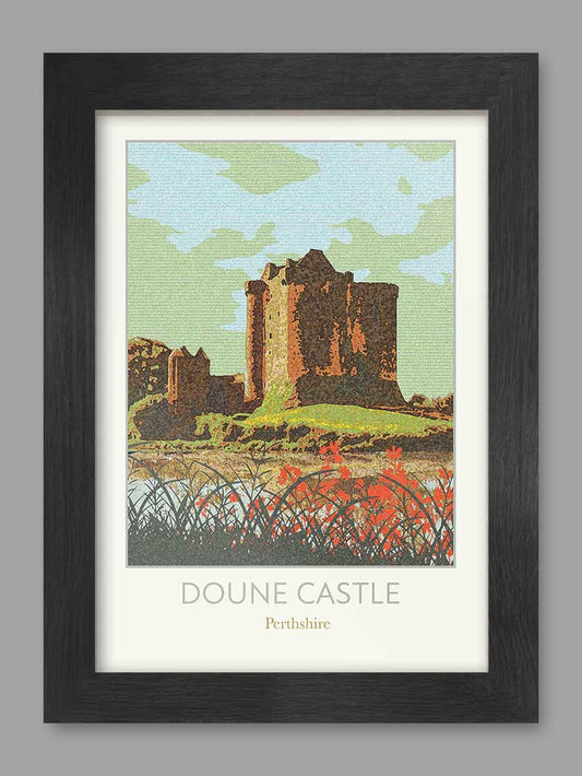 Doune Castle - Poster Print A4