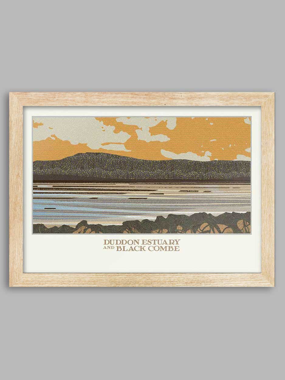 Duddon Estuary and Black Combe - Lake District Print