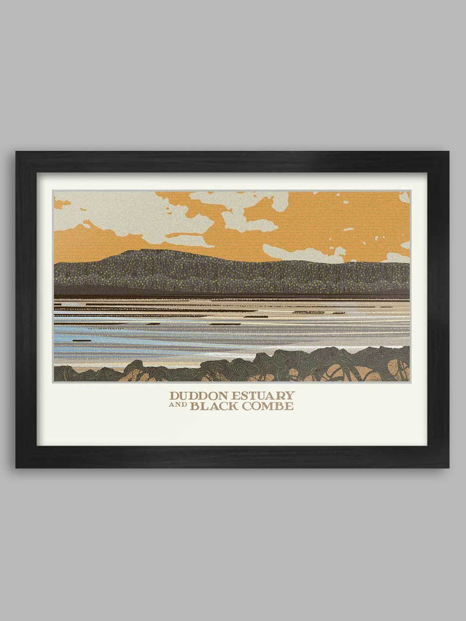 Duddon Estuary and Black Combe - Lake District Print