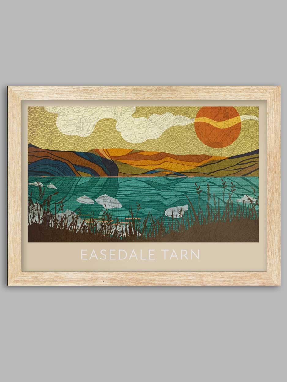 Easedale Tarn - Lake District Print