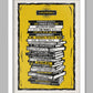Auld Reekie - Edinburgh Landmarks Poster Print