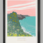 Exmoor National Park - Poster Print. Established in 1954, Exmoor takes in Northern Devon, including 55km of coastline.