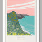 Exmoor National Park - Poster Print. Established in 1954, Exmoor takes in Northern Devon, including 55km of coastline.