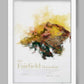 Fairfield Horseshoe in Wainwright's Words - Lake District Poster Print