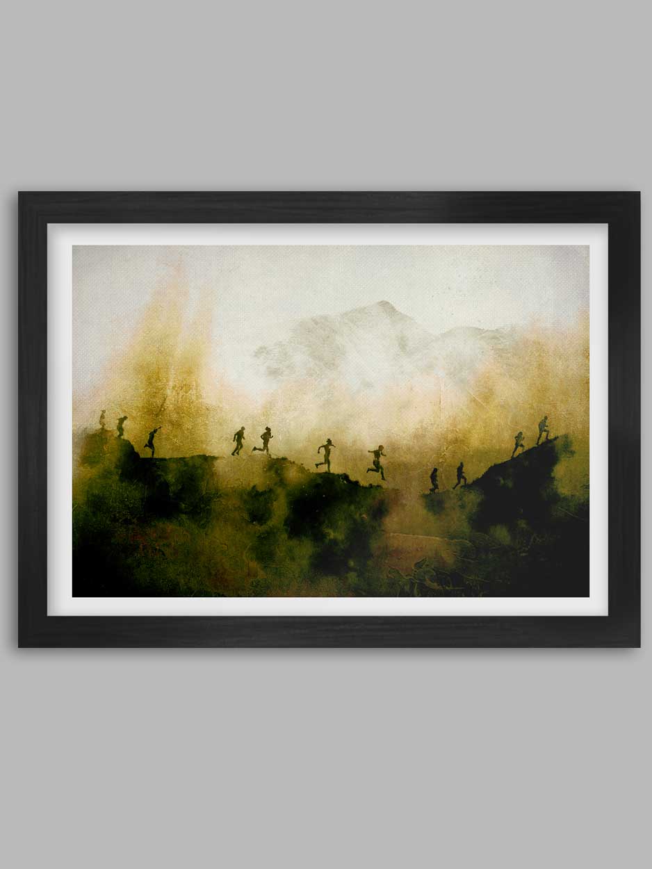 Fell Runners Print