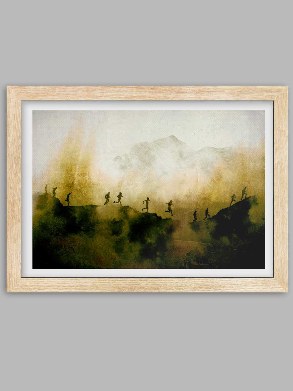 Fell Runners Print