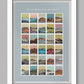 Fells and Waters of The Lake District Poster Print - Contemporary Lake District Art